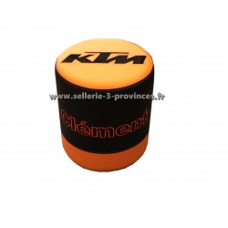 Pouf KTM + prénom