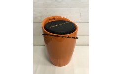 Tabouret Porsche coffre orange