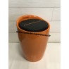 Tabouret Porsche coffre orange