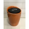 Tabouret VW Coccinelle coffre orange